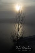 Morning glow at Loch Cameron